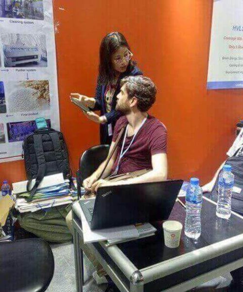 expeller-oil-press-machine-supplier-manufacturer-attending-trade-fair